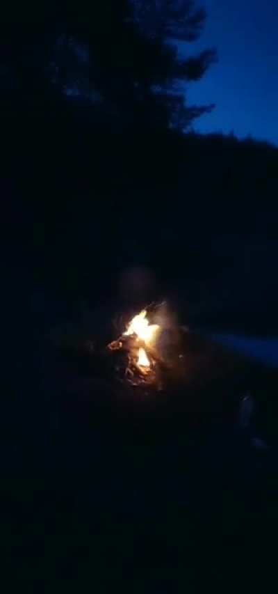 Co2 cartridge + fire = AHAHAHA