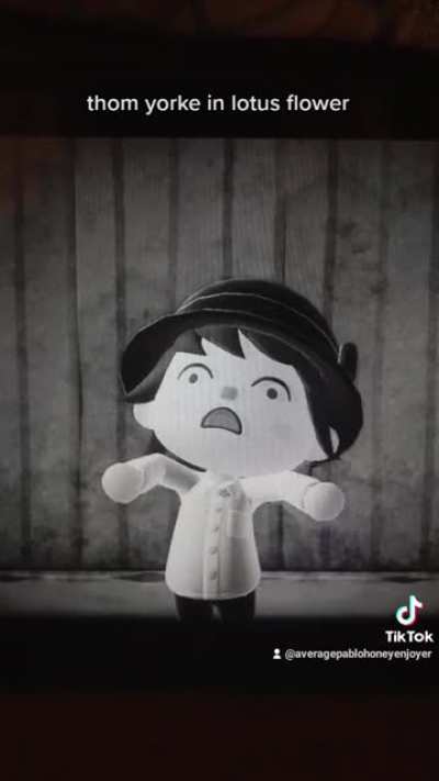episode 2 of radiohead music videos remade in animal crossing