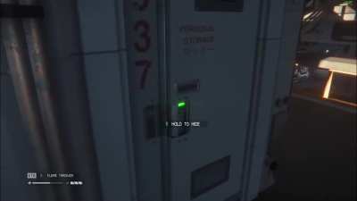 [Alien Isolation] You can't craft in the locker