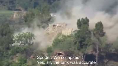 Compilation of footage from Indian artillery spotters' cameras as they direct shells and ATGMs towards Pakistani bunkers, Kashmir, LoC. Subtitled where necessary [another reupload from my old account]