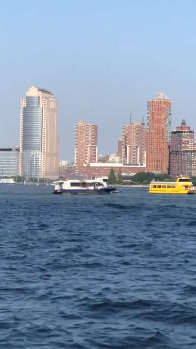Smoldering ferry