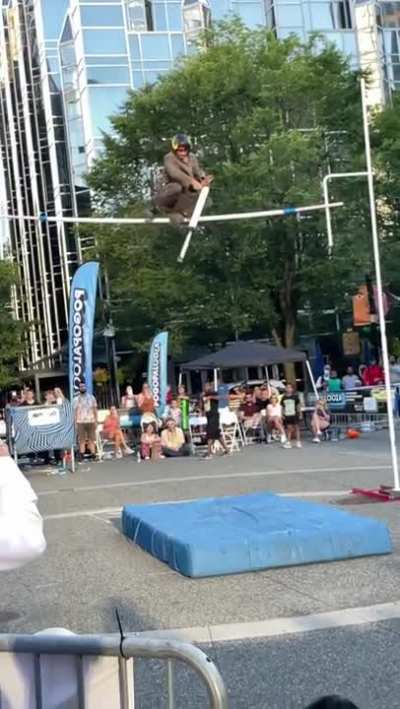 Pogostick Jump Record