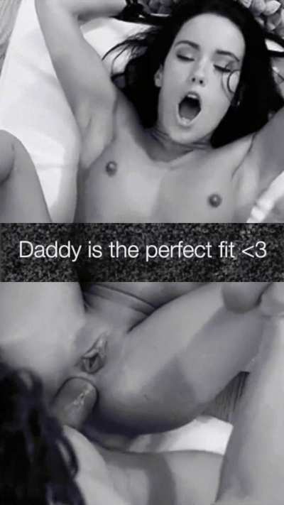 It took almost an hour to open her asshole enough for her Daddy to fit. But Daddy&rsquo;s patient with his little girl. And now she&rsquo;s cumming from having her colon fucked open. 😌😈
