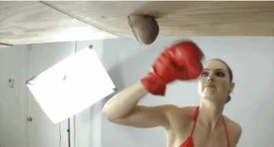 a rather "extreme" punching bag don't you think?