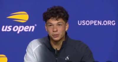 Shelton on Novak mimicking his celebration after the match