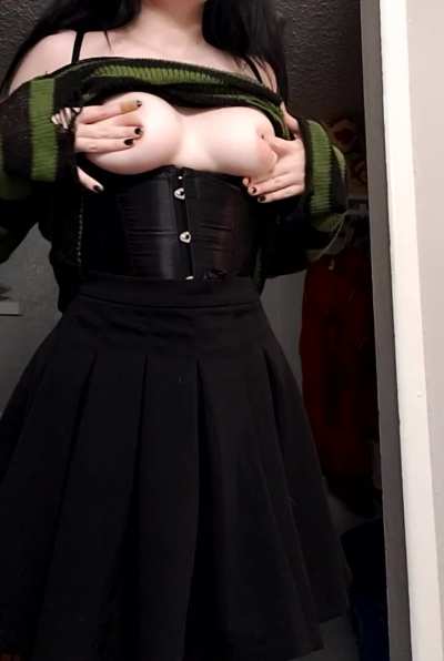 Would you fuck a virgin goth girl?