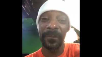 Snoop has something to say