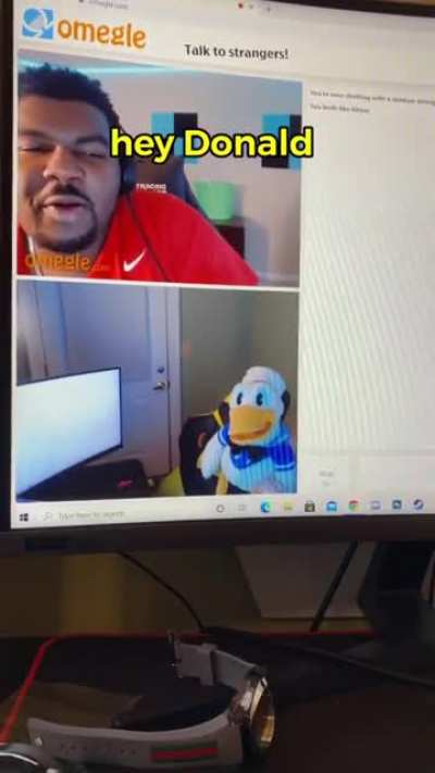 Donald scream