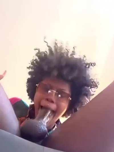 She’s loving it