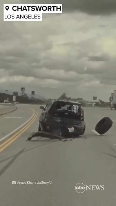 This is why you make sure your lug nuts are on tight&hellip;