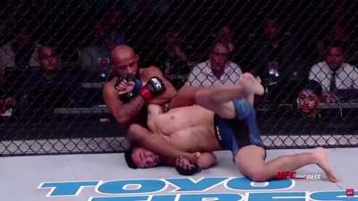Suplex to armbar before he even hits the ground