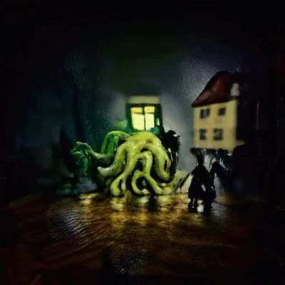 I like how "lovecraftian horror" looks as you constantly zoom out.