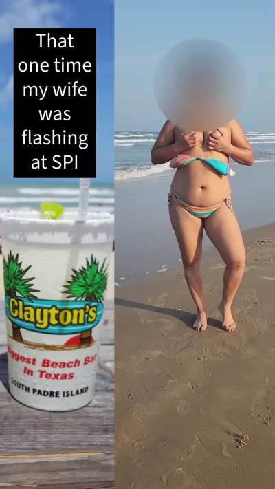 That one time my wife was flashing at SPI