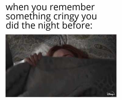 Proceed to not get out of bed...