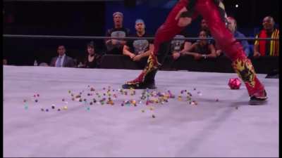 Thanks I hate getting body slammed onto dice