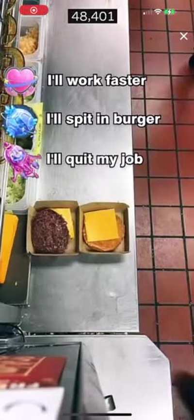 Doing McDonald&rsquo;s proud on a live stream