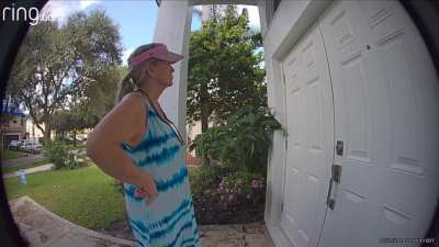 HOA Karen does NOT approve of the Biden signs in the yard