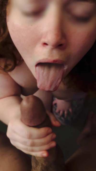 Making sure hubby&rsquo;s balls are emptied on my face