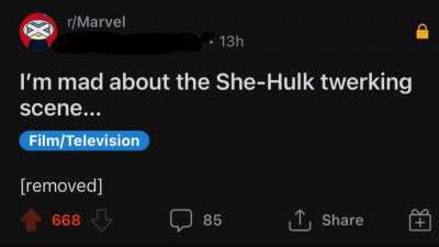 Marvel moment