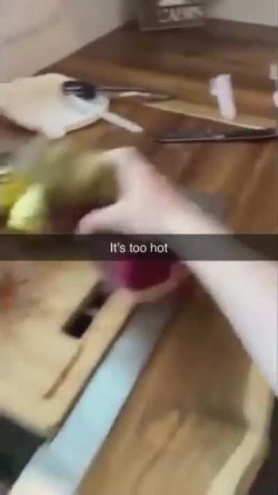 I think it was hot