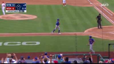 [Highlight] NYM@WAS: Kevin Pillar crushes a grand slam in the 9th inning to put the Mets up by 7