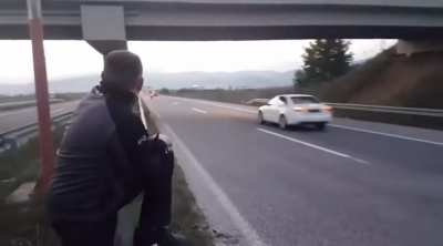 Man driving 329kmh or 204mph on motorcycle on public highway