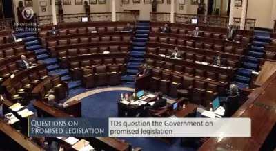 The D&aacute;il has been suspended...