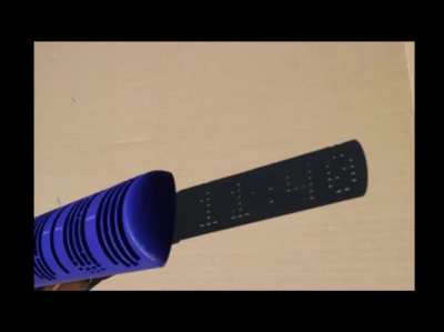 3D printed, it tells the time by the sun&rsquo;s position.