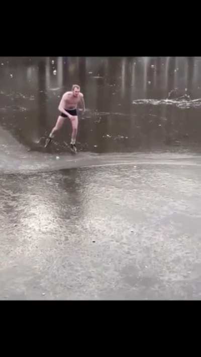 "Ice is good!"