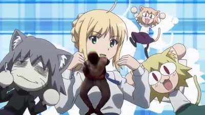 Me watching Carnival Phantasm