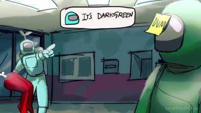 Among Us - Short Animation - GOD DAMN IT