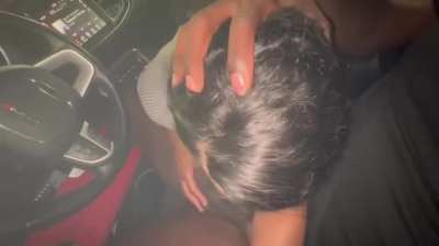 Face Fuck In The Car