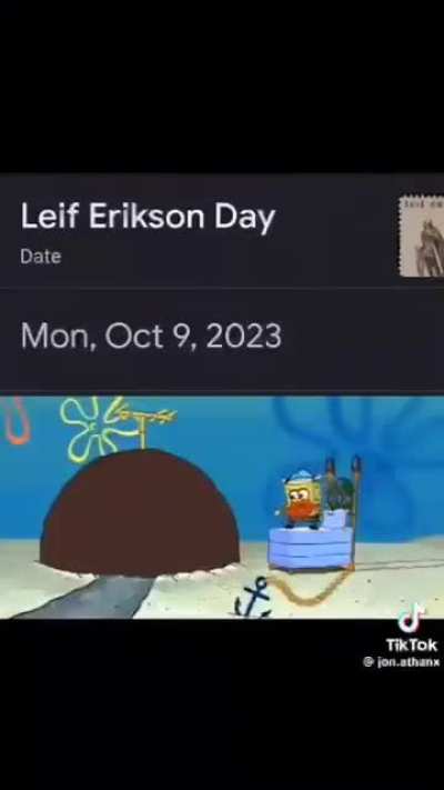 Happy Leif Erickson day