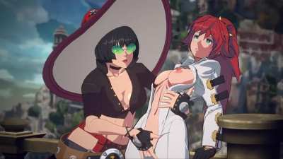 Jack-O' Valentine & I-No (Wallimog) [Guilty Gear]