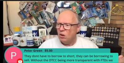 Say it again Uncle Bruce! Where are the shares coming from?????
