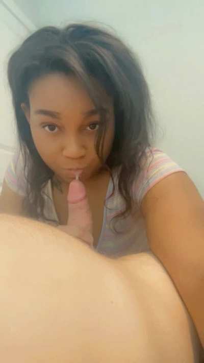 I love choking on his cock&hellip;.imagine yours