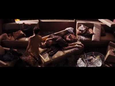 Leonardo DiCaprio groping naked unconscious girl in Wolf of Wall Street