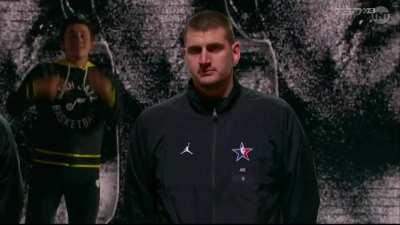 [Highlight] Jokic absolutely ecstatic to be at the All-Star game