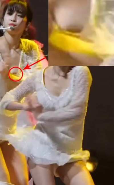 Twice Momo - Nip Slip