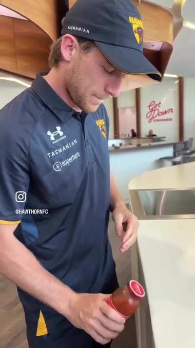 Our boy is truly a god amongst men.