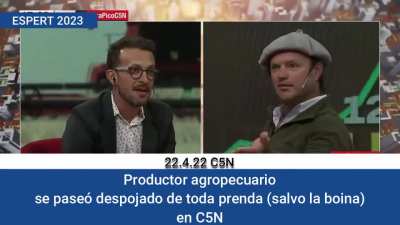 Productor agropecuario le dice las verdades en la cara a peridosta de C5N
