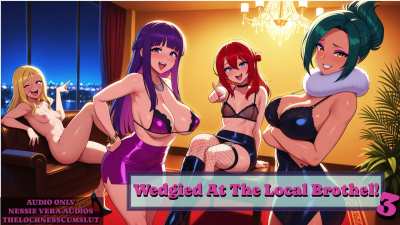 NEW AUDIO!! Wedgied At The Local Brothel - Part 3