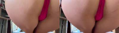 We have a new VR video is up! Her ass looks delicious in 3D.