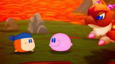 Perfectly cut Kirby scream.