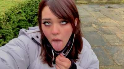 Nothing can stop me from making this face, even being out in public&not;