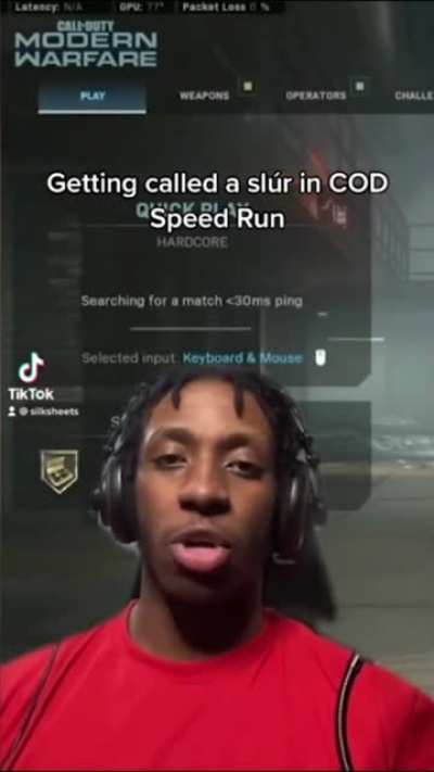 'Call of Duty' lobby SPEEDRUN (record: 460ms)