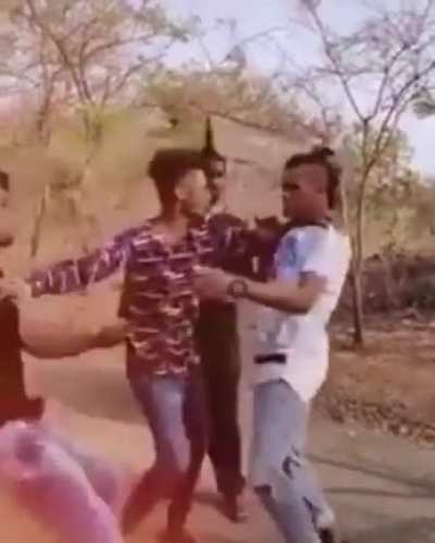 Indian style fight