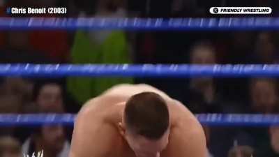 Across a legendary Wrestling career spanning more than two decades, 
only four wrestlers ever managed to make John Cena tap out &mdash; 
Chris Jericho (2002), 
Kurt Angle (2003), 
XXXXXX (2003), 
and Gunther (2025).
#NeverTappedOut #TappedOut #LastTimeIsNow #ce