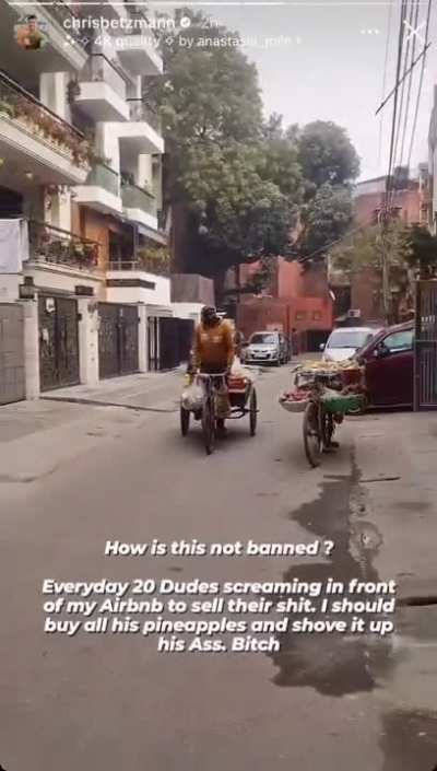 Rich piggy travel influencer doesn&rsquo;t like the locals.