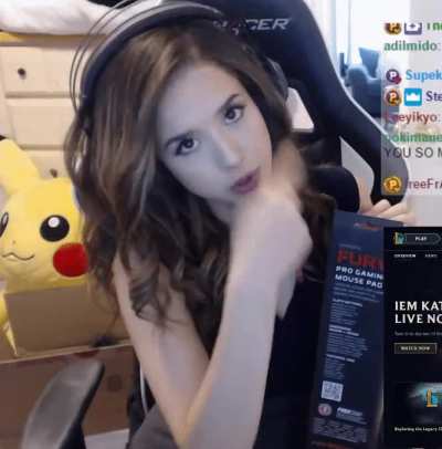 She wants it on her face